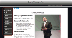 Desktop Screenshot of edgarvasquez.com