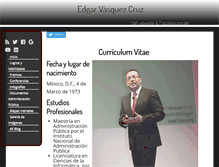 Tablet Screenshot of edgarvasquez.com